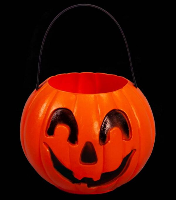 9" Jack O'Lantern With Handle