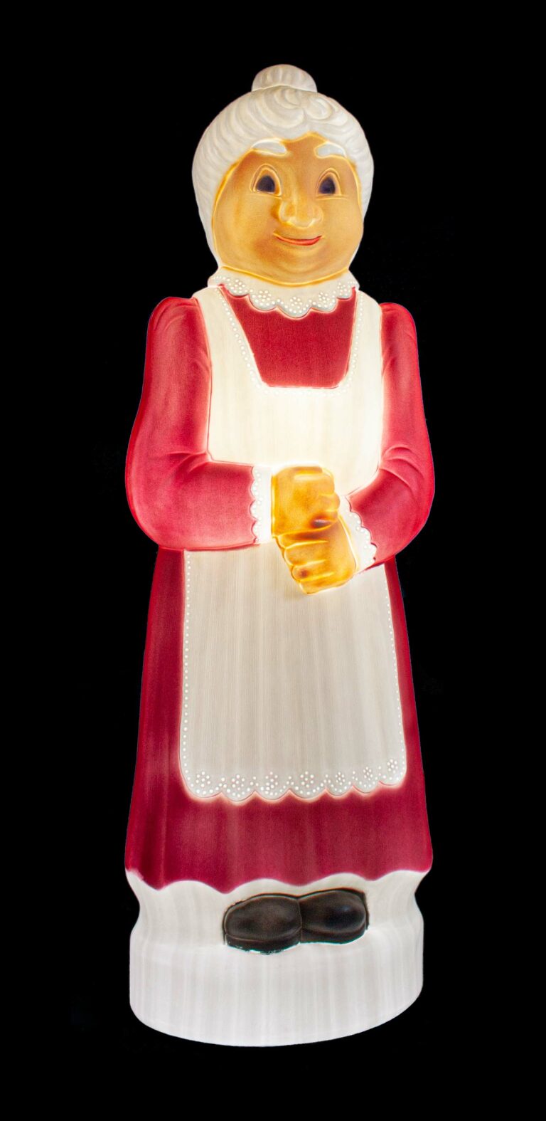 40" Blow-Mold Mrs. Claus - Orman Inc.