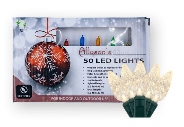 50 LED C6 Set - Warm White