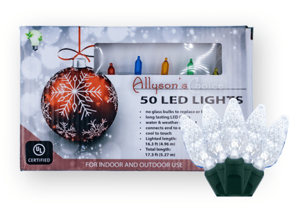 50 LED C6 Set - Cool White