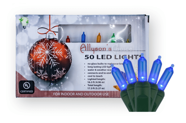 50 LED Mini Set - Blue