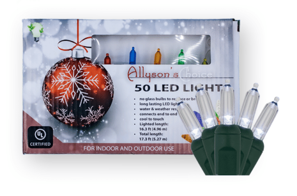 50 LED Cool White Mini Set