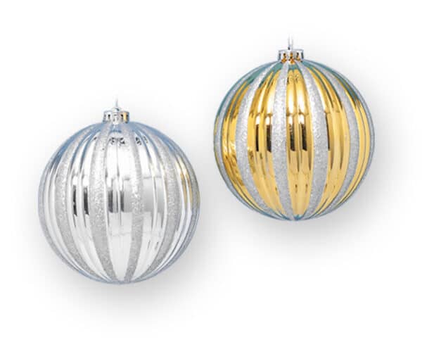 150mm Assorted Shiny Plastic Balls