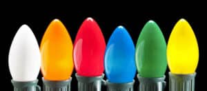 C9 Incandescent Bulb - Ceramic Multi