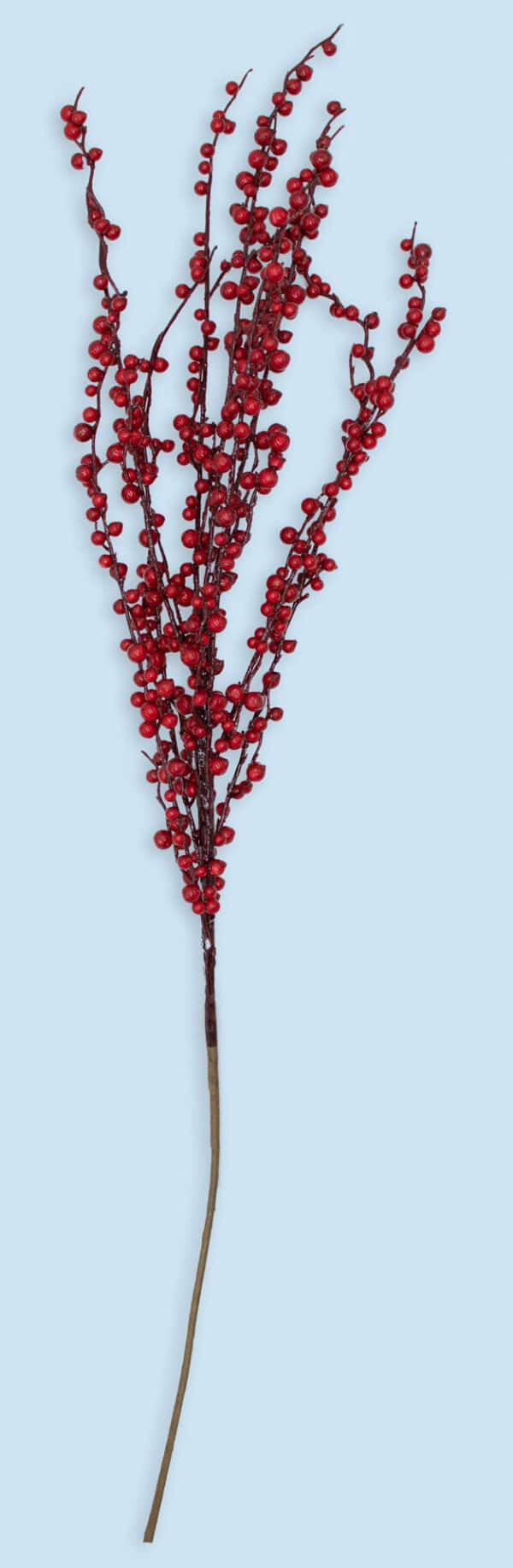 47" Red Berry Spray
