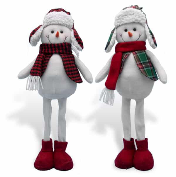 21" Plush Snowmen