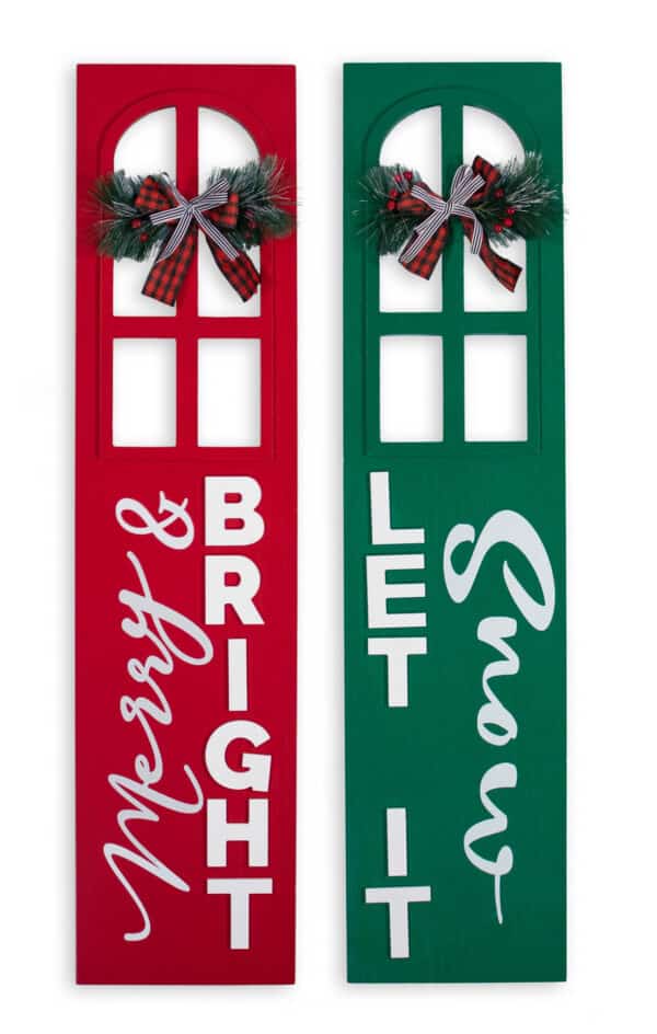 Wooden Porch Signs