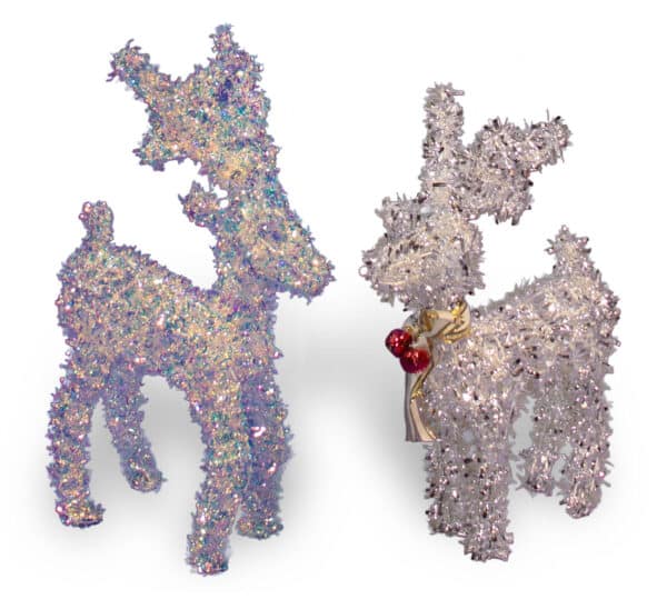 Tinsel Wire Reindeer