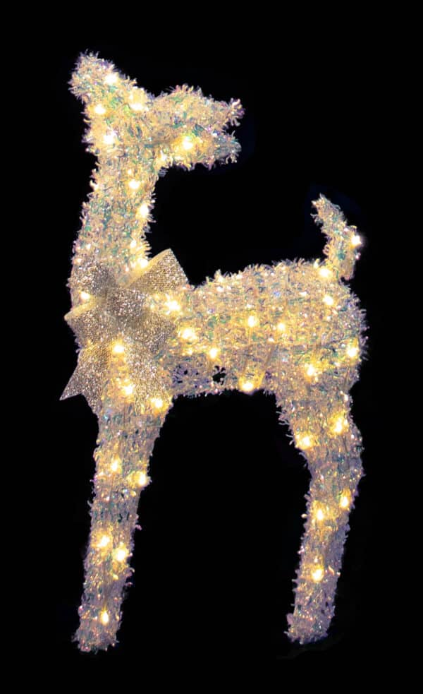 30" Lighted Baby Reindeer