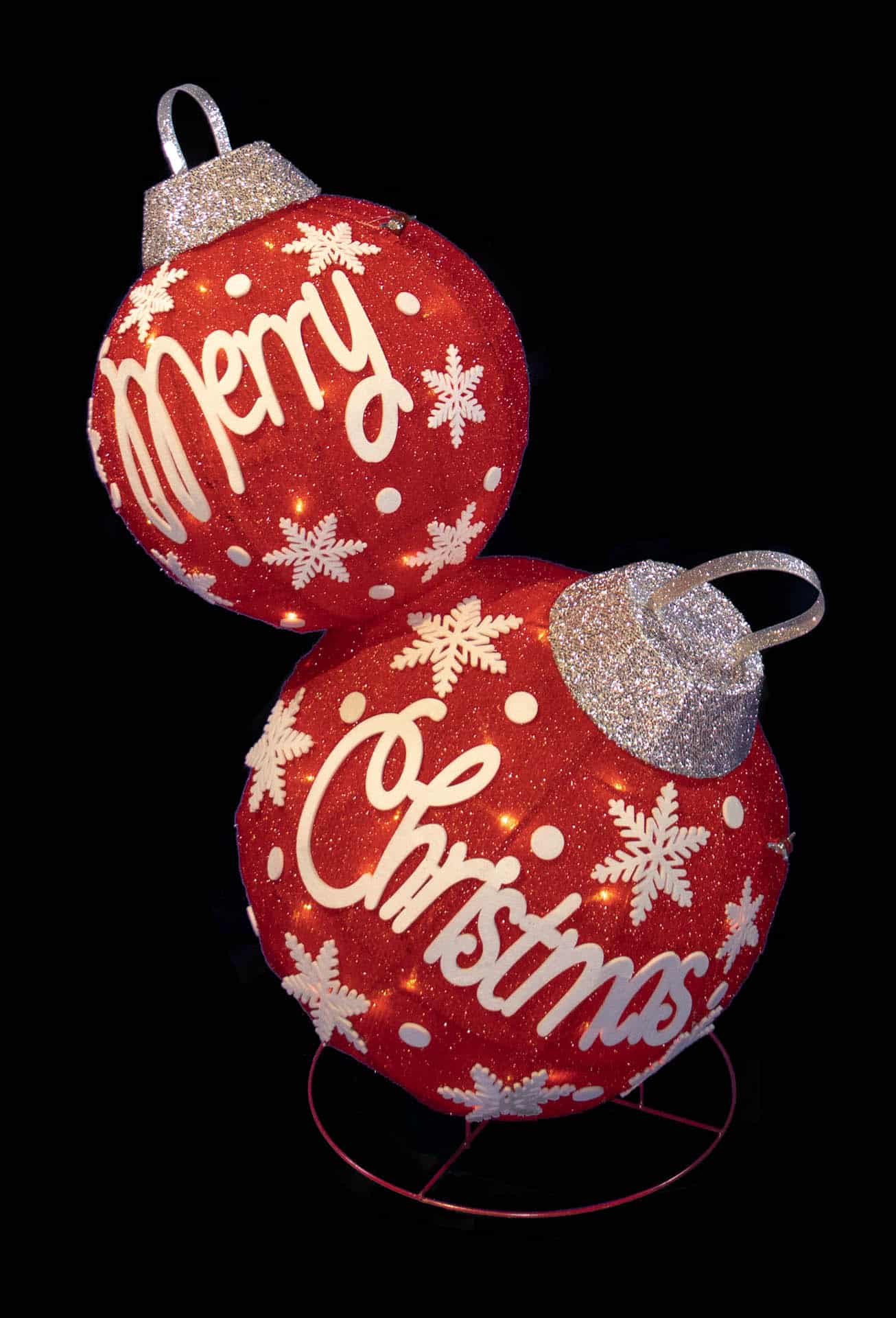 33" Stacked Ornaments