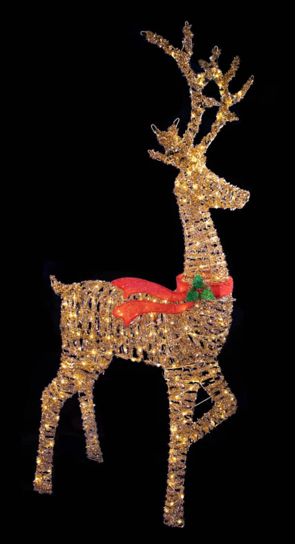79" Lighted Buck