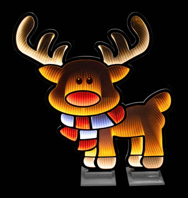 48" Outdoor Infinity Reindeer