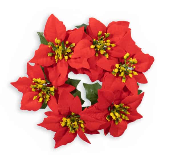 Poinsettia Candle Ring