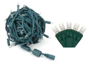 70 LED Balled 5MM Coaxial Set - Pure White