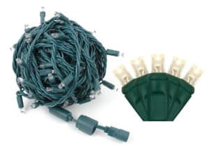 35 LED Balled 5MM Coaxial Set - Warm White