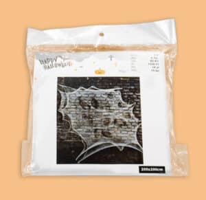 White Stretchy Spider Web