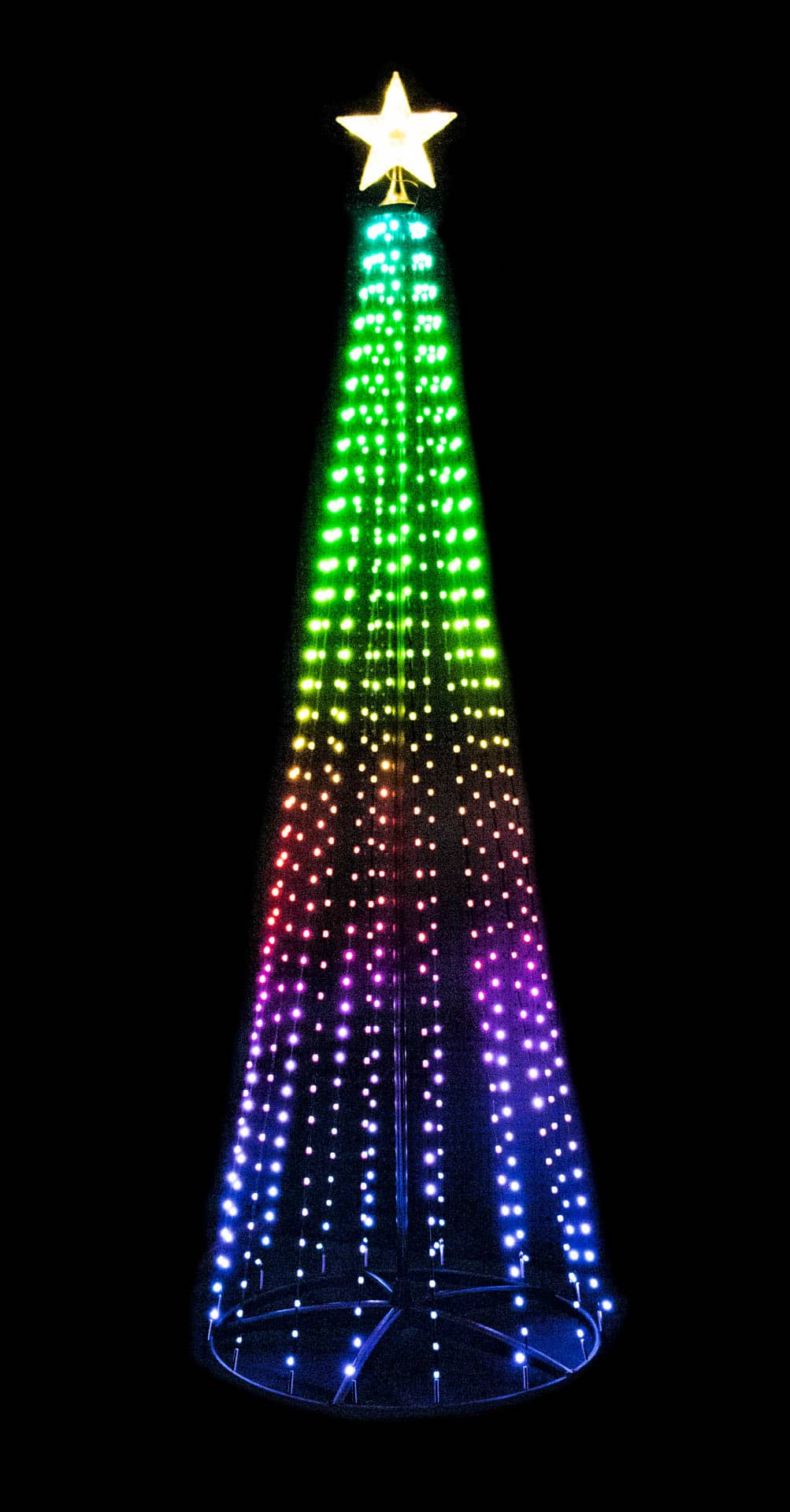 9' RGB Tree