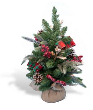 24" PE/PVC Tabletop Tree