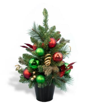 24" PVC Mixed Pine Tree