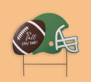 19" Metal Helmet Stake