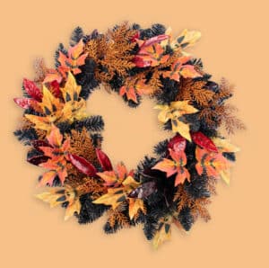 22" Halloween Wreath