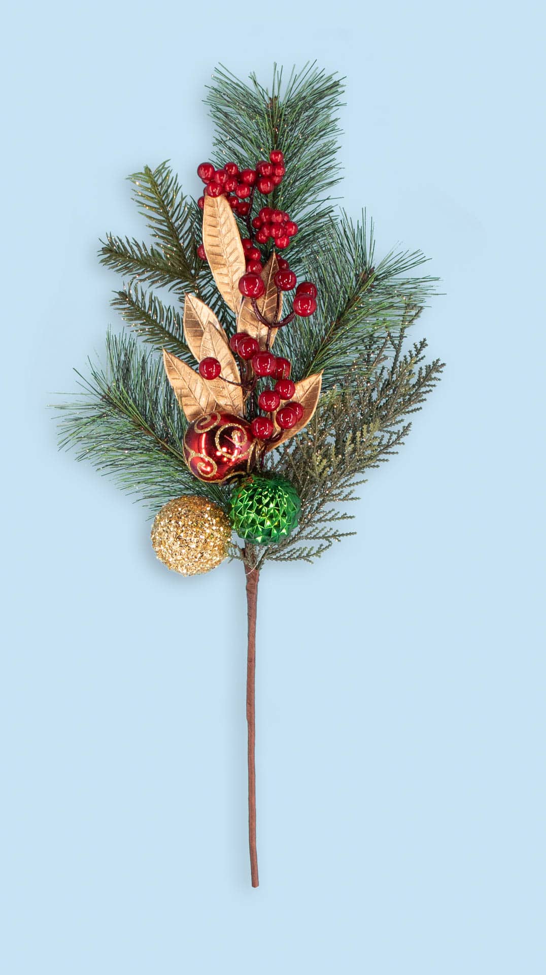 22" Mixed Pine Spray