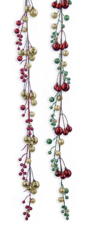 6' Berry Ball Garland