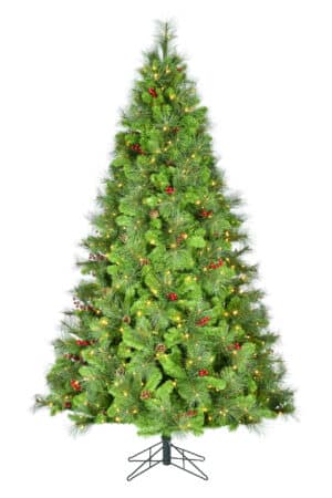 Prelit LED Woodland Pine - 4.5', Warm White