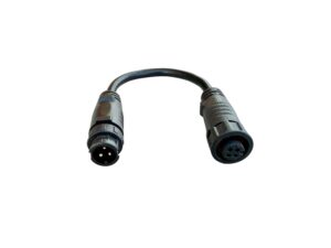 3 Pin To 4 Pin Adapter Cable - Black Wire