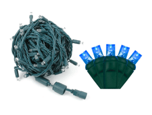 70 LED Balled 5MM Coaxial Set - Blue